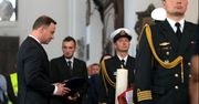 Andrzej Duda i Beata Szydło przemawiali na pogrzebie "Inki" i "Zagończyka". "Przywracamy godność państwu polskiemu"