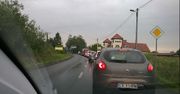 Wypadek na A4 w Krakowie. Utrudnienia dla kierowców