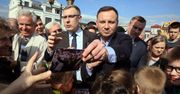 Andrzej Duda też miał "suflerkę"