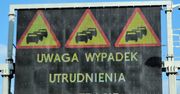 Wypadek na A4. Ranni dwaj żołnierze