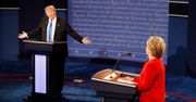 Hillary stonowana, Trump energiczny. Gorąca debata w USA