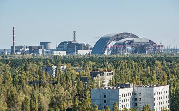 400 ha lasu płonie w okolicach elektrowni w Czarnobylu