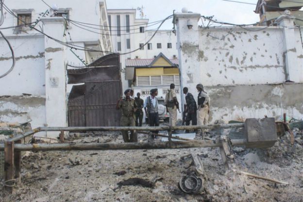 Walka o hotel w Mogadiszu, są ofiary