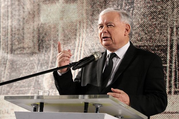 Incydent podczas wizyty Jarosława Kaczyńskiego. "Czy można zadać pytanie?"