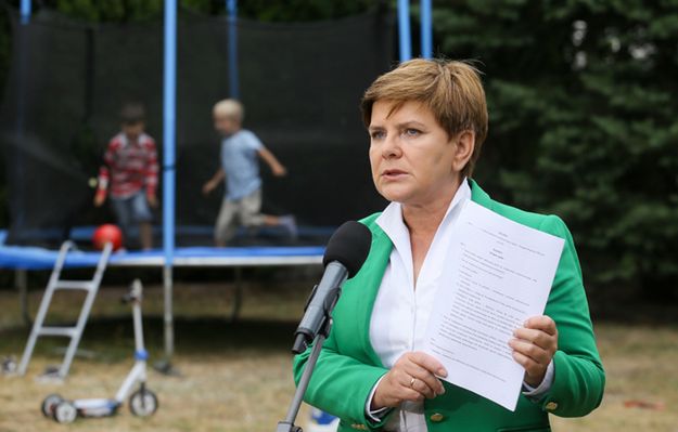 Szydło: projekt 500 zł na drugie dziecko zrealizujemy jako pierwszy