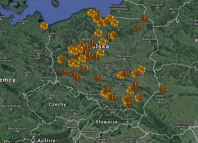 Powstała polska mapa skarbów. Stworzył ją pasjonat historii Michał Młotek