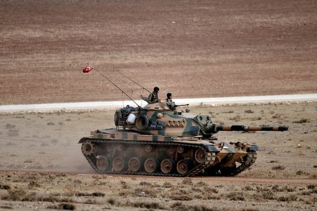 Turcja za interwencją lądową w Syrii, ale razem z sojusznikami