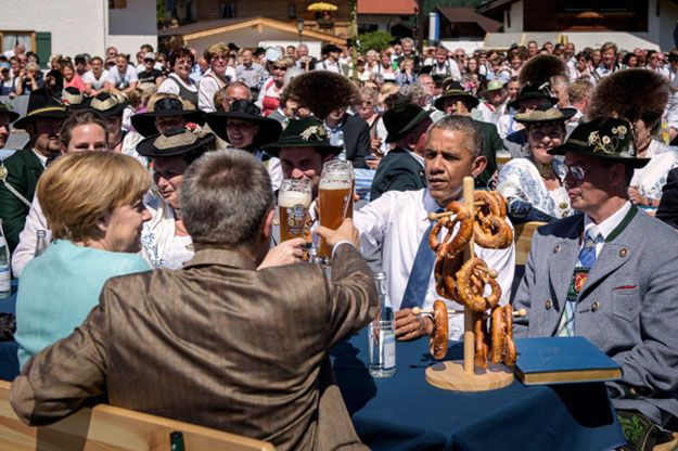 Piwo Obamy i Merkel było bezalkoholowe