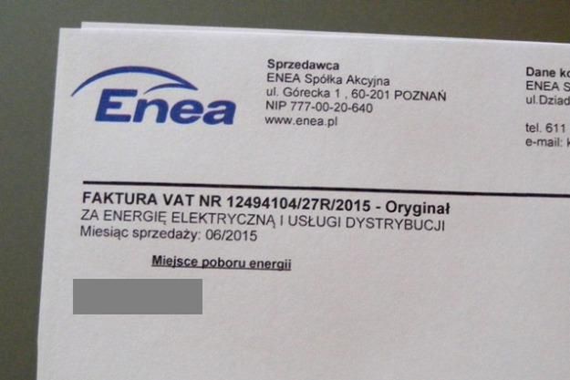 Uwaga, oszuści fałszują rachunki za prąd! Firma Enea ostrzega klientów