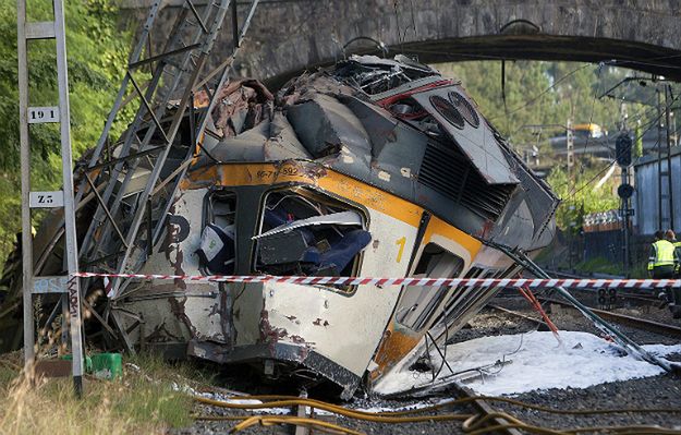 Katastrofa w Hiszpanii. Wykoleił się pociąg, cztery osoby nie żyją, a 47 jest rannych