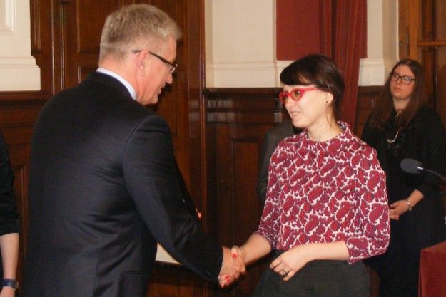 Erwin Kruk i Magdalena Kicińska laureatami Poznańskiej Nagrody Literackiej