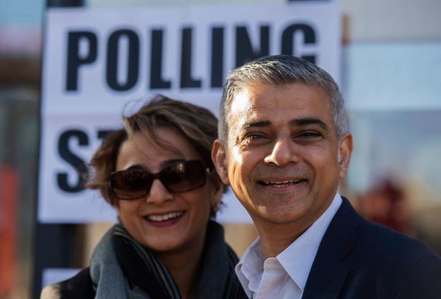 Sadiq Khan z Partii Pracy nowym burmistrzem Londynu