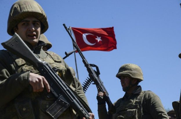 Armia turecka straciła 14 żołnierzy w walkach o miasto Al-Bab