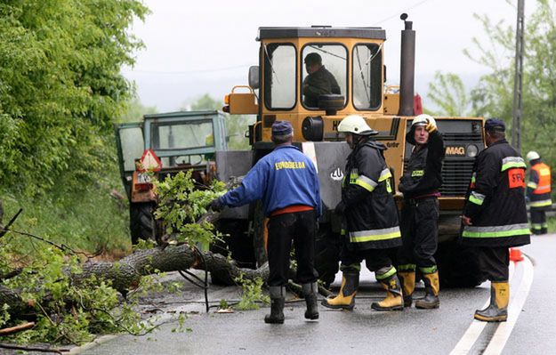 Małopolskie: Tymczasowo zamknięto drogę wojewódzką nr 981 w Kąclowej