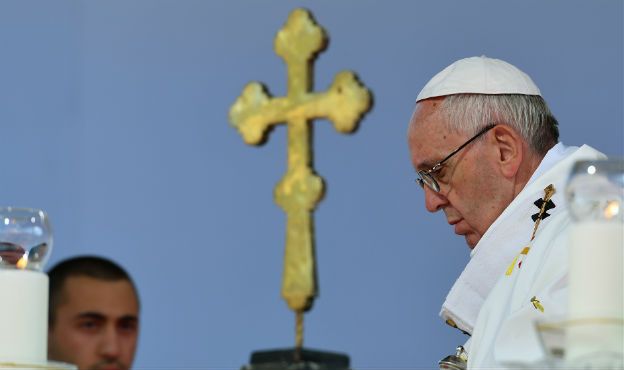 Papież Franciszek w Gruzji: trwa wojna światowa, by zniszczyć małżeństwo