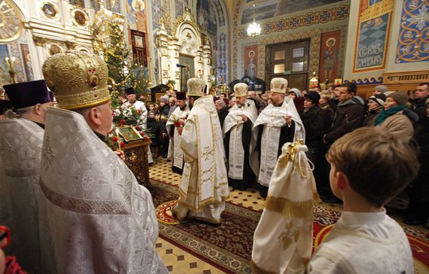 Prawosławni obchodzą pierwszy dzień Bożego Narodzenia