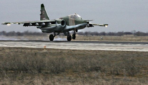 Katastrofa rosyjskiego Su-25. Pilot nie żyje