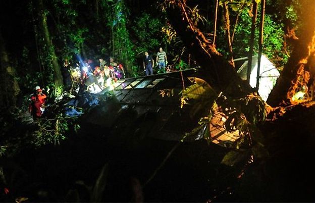 Ponad 50 osób zginęło w katastrofie autokaru w Brazylii