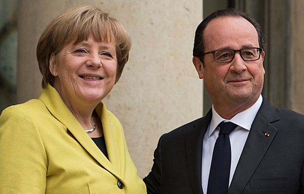 Francois Hollande i Angela Merkel o sankcjach w razie łamania porozumień z Mińska