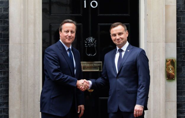 David Cameron: Polacy zawsze będą mile widziani w W. Brytanii