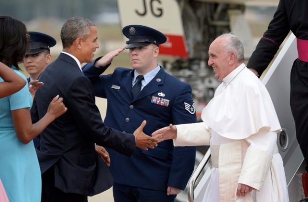 Papież Franciszek przybył z wizytą do USA