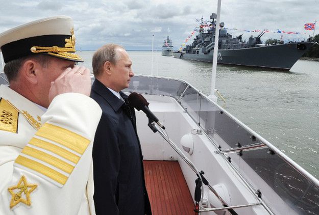 Ambitne plany Rosji - Władimir Putin chce wzmocnić siły morskie