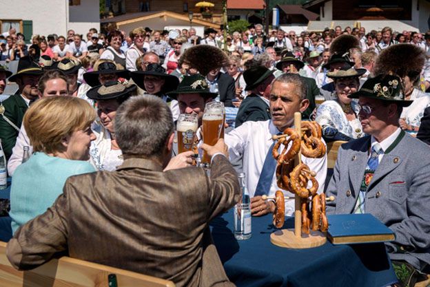 Piwo Obamy i Merkel było bezalkoholowe
