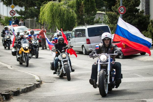 Grupa "Nocnych Wilków" wjechała do Niemiec