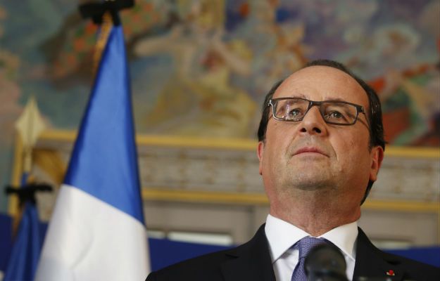 Francois Hollande: wybryki Trumpa przyprawiają o mdłości