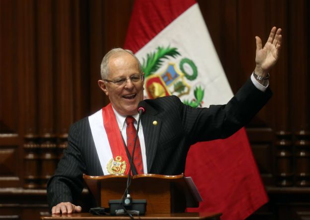 Pedro Pablo Kuczynski zaprzysiężony na prezydenta Peru
