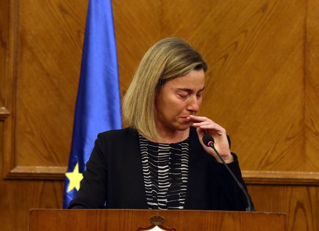 Mogherini po zamachach w Brukseli: smutny dzień dla Europy