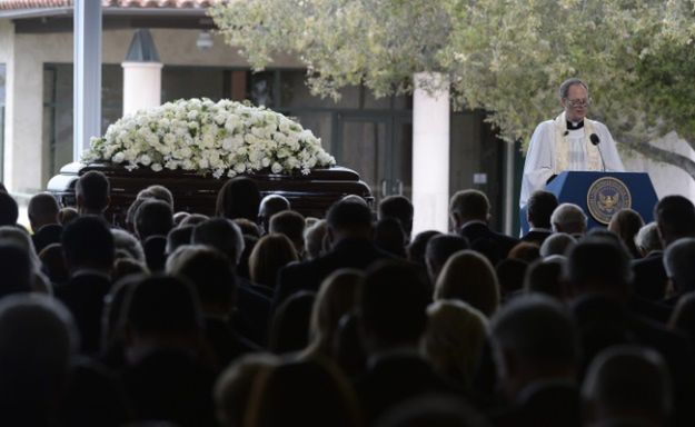 Nancy Reagan pochowana w Kalifornii obok swego męża
