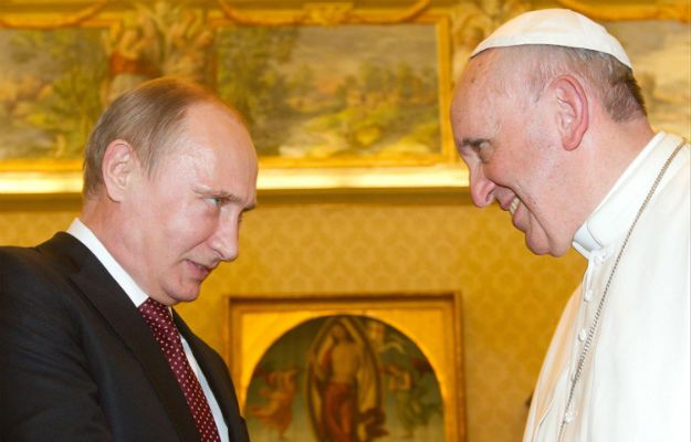 "Wiedomosti": utrzymanie dialogu z papieżem jest cenne dla Władimira Putina