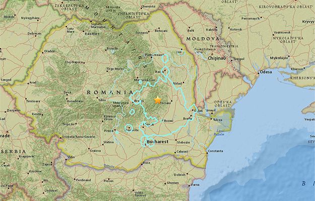 Trzęsienie ziemi o sile 5,6 w Rumunii