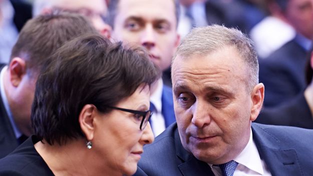 Ewa Kopacz i Grzegorz Schetyna