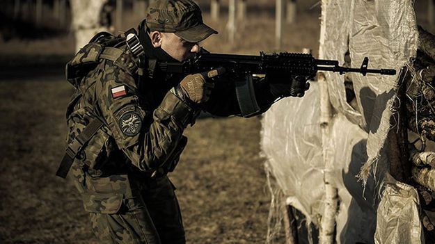 Zajęcia taktyczno-strzeleckie Gwardii Narodowej Szczecin z Wojskiem Polskim