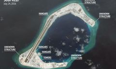 USA: Satelity ujawniły chińskie hangary lotnicze na wyspach Spratly