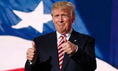 Donald Trump odmalowuje obraz USA w kryzysie i obiecuje rządy prawa i porządku