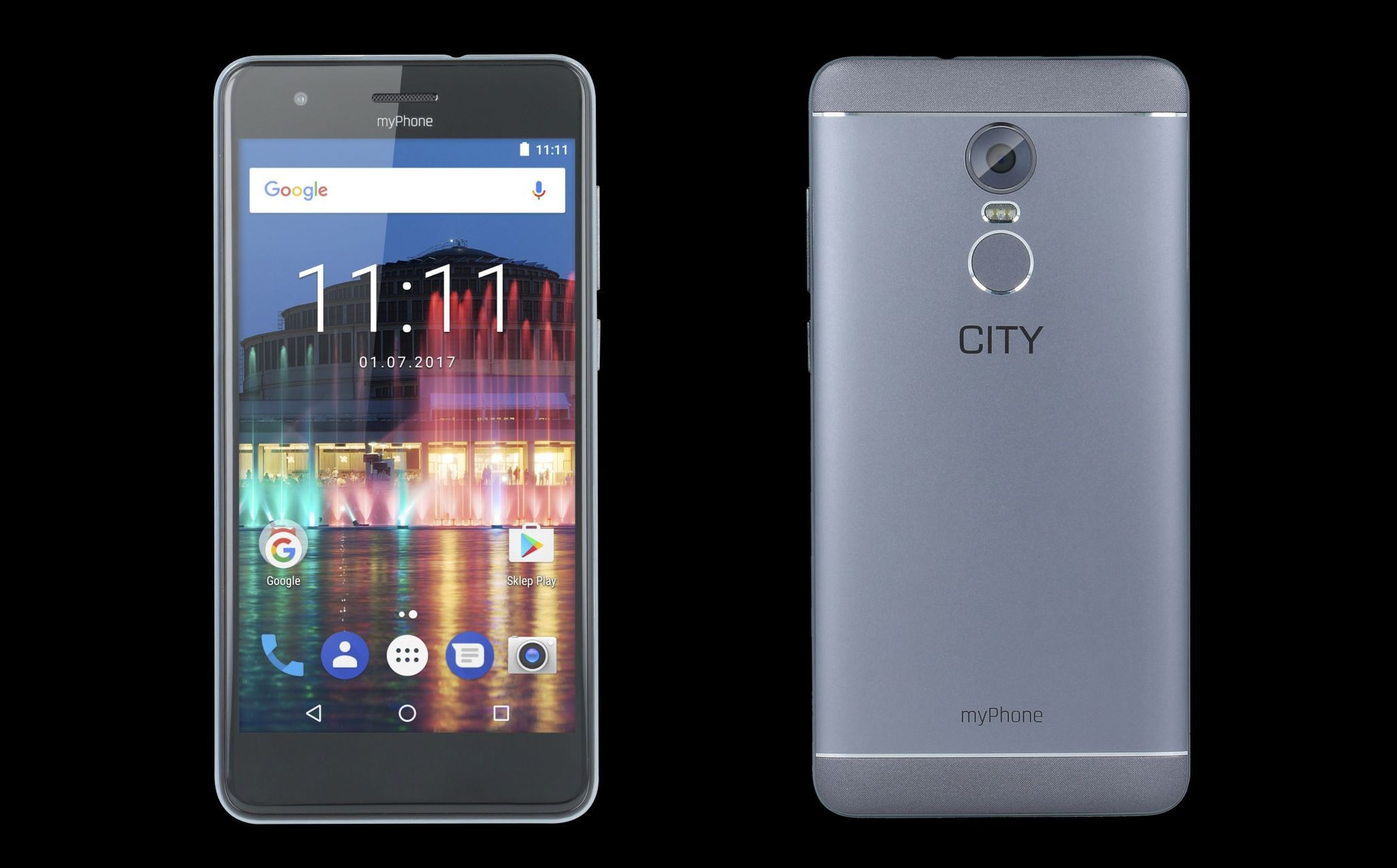 myPhone City oficjalnie. Czytnik linii papilarnych i Android 7.0 za mniej niż 600 zł 2