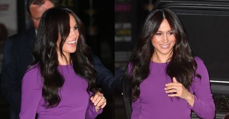 Uśmiechnięta Meghan Markle podczas pierwszego publicznego wyjścia po poruszającym wywiadzie