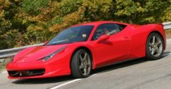 Ferrari 458 Italia rozbite w Świdnicy