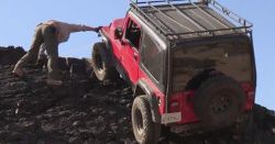 Ekstremalny off road: do krateru na wyciągarce