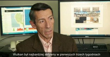 Słup dymu i popiołu wzbił się 1000 metrów w niebo