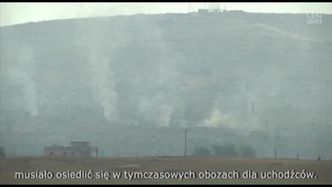 Dym nad Kobane, tureckie pojazdy opancerzone na granicy