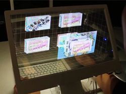 Twoje biurko rodem z filmów science-fiction - trójwymiarowy pulpit