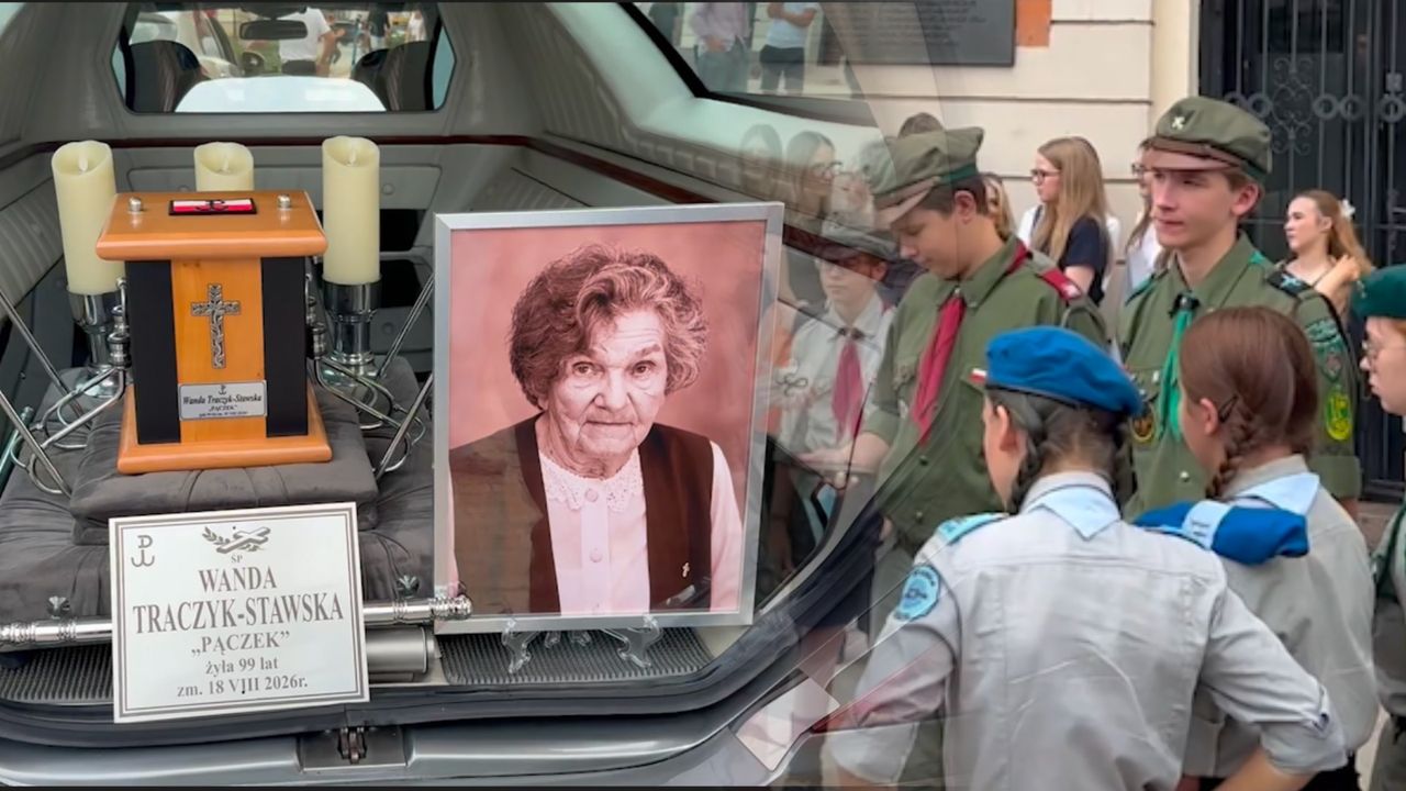 Wzruszające obrazki. Ostatnia droga Wandy Traczyk-Stawskiej