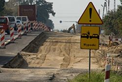 W Polsce remont drogi może być bardzo niebezpieczny