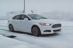 Autonomiczny Ford testowany na śniegu