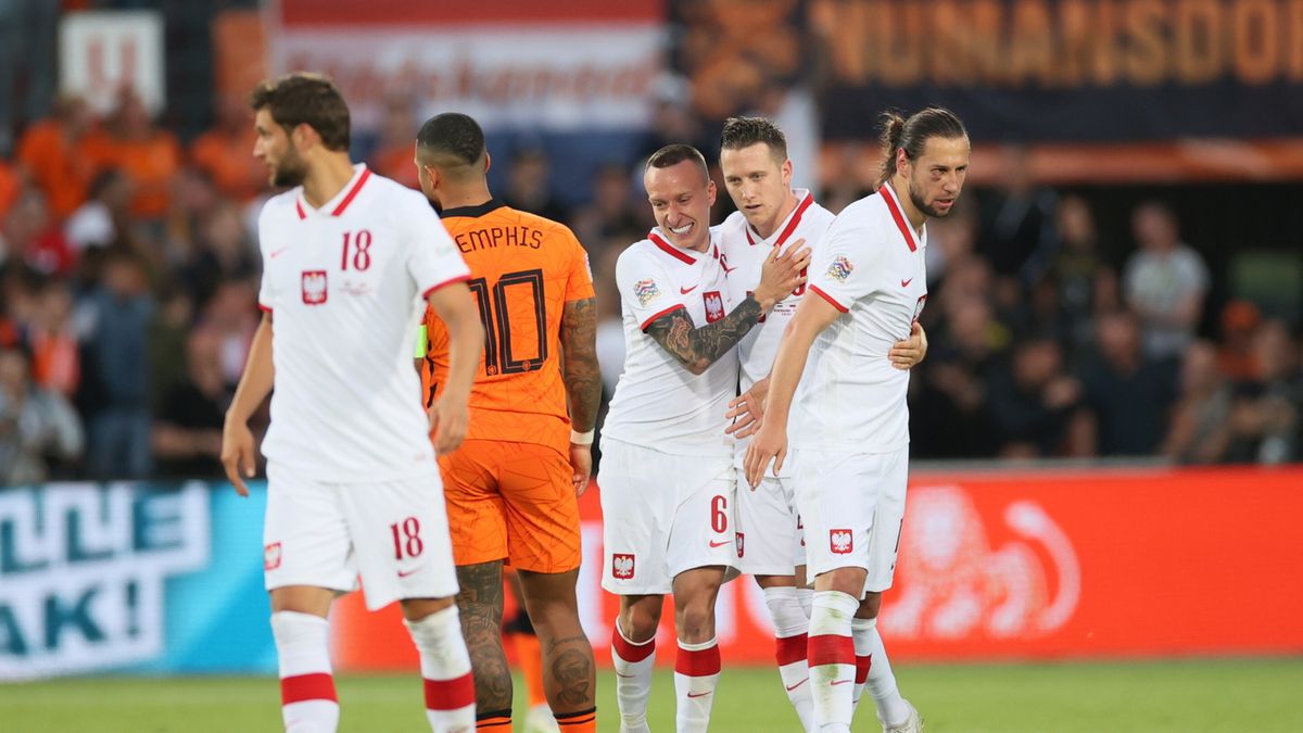 PAP / Leszek Szymański / Na zdjęciu: piłkarze reprezentacji Polski