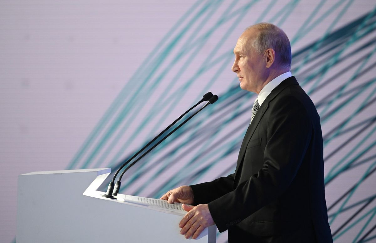 Prezydent Federacji Rosyjskiej Władimir Putin  Dostawca: PAP/EPA.